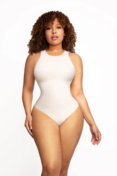 Bodysuit Col Haut Sans Manches — Nēva